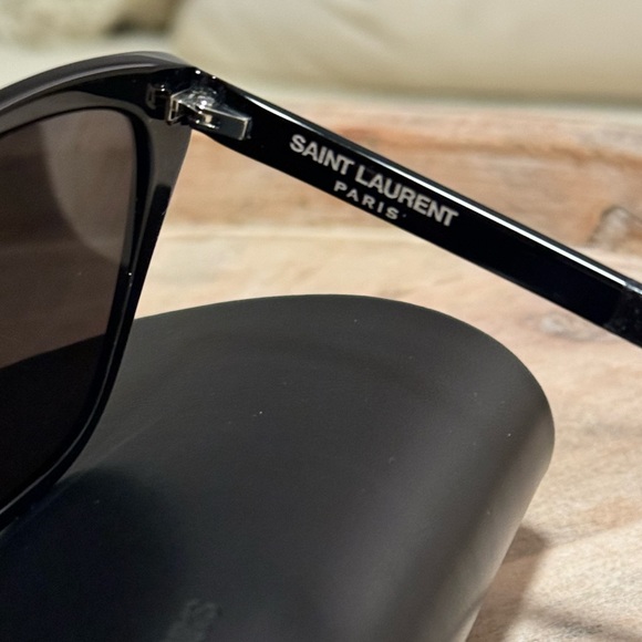 NEW, SAINT LAURENT SL431 SLIM 001 SUNGLASSES, AUTHENTIC - Picture 3 of 12